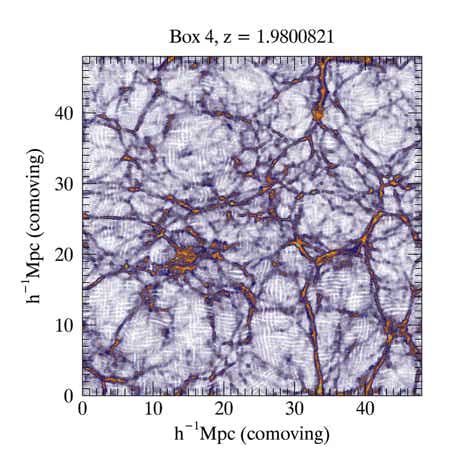 Figure from the project: Evolution and Dynamics of Cold Gas in Simulated Galaxies