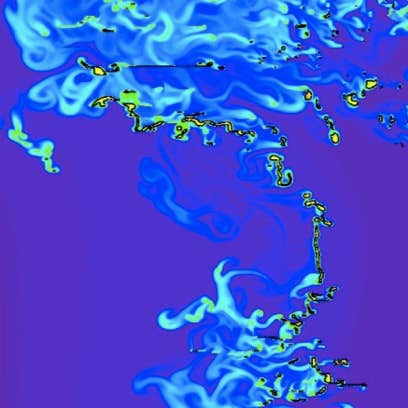 Figure from the project: Formation of cold filaments and interstellar turbulence